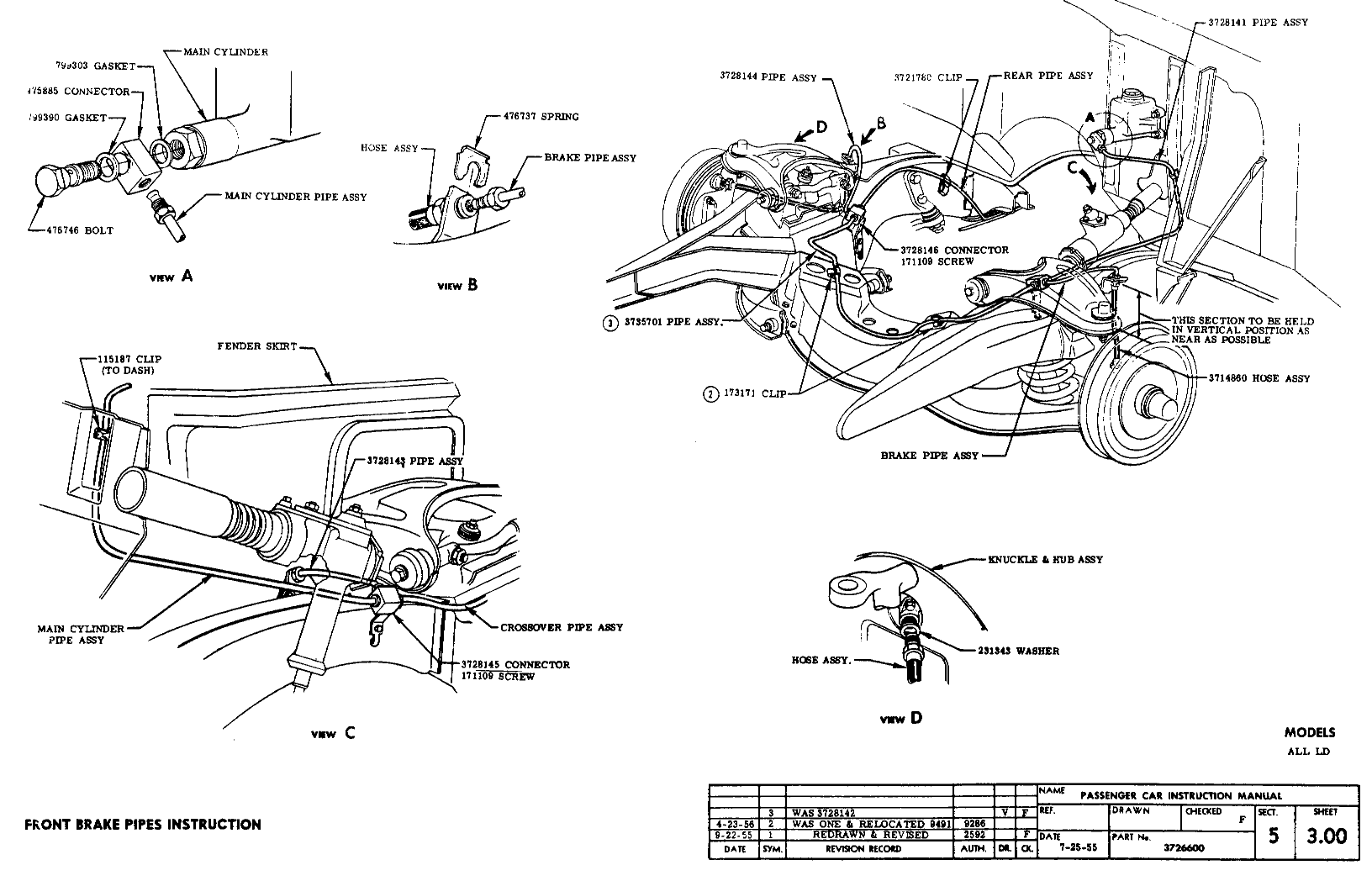 1955 Passenger Assembly Manual